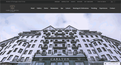 Desktop Screenshot of carlton-stmoritz.ch